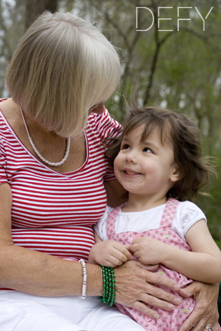 Girl with Grandmother