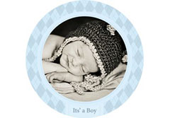 Baby Boy Wall Cling