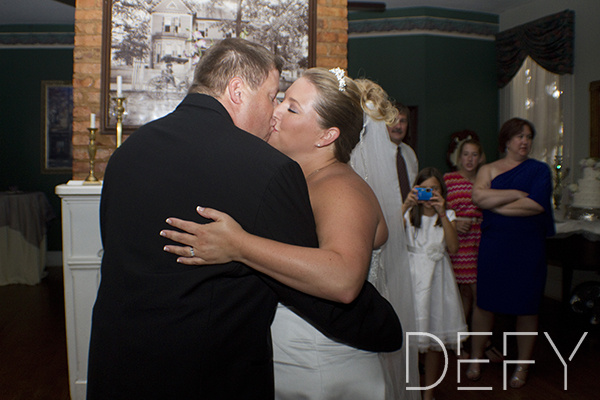 first dance kiss