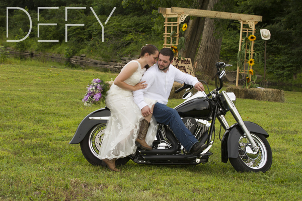 motorcycle wedding
