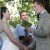 Groom reading vows